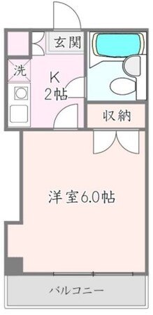 アパルトマンクラトミの物件間取画像